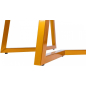 Стол кухонный AKSHOME Goldie мрамор/золотой 90х90х76 см (79603) - Фото 4