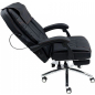 Кресло компьютерное AKSHOME Chief Massage черный (80978) - Фото 5