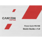 Power Bank CANYON PB-108 10000 mAh White (CNE-CPB1008W) - Фото 7
