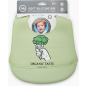 Нагрудник детский HAPPY BABY Bib Pocket зеленый (16006/3) - Фото 5