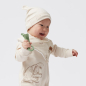Нагрудник детский HAPPY BABY муслиновый молочный (16016/2) - Фото 6
