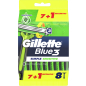 Бритва одноразовая GILLETTE Blue 3 Simple Sensitive 8 штук (7702018599721)