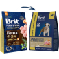 Сухой корм для щенков BRIT Premium Puppy and Junior Medium курица 1 кг (5049912) - Фото 8