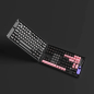 Кейкапы AKKO Black&Pink Cherry Profile keycaps 229 шт - Фото 2