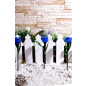Светильник садовый на солнечной батарее UNIEL Blue tulip (UL-00004279) - Фото 3