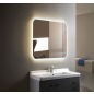 Зеркало для ванной с подсветкой SILVER MIRRORS Стив 700х680 (ФР-00001136) - Фото 2