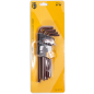 Набор ключей Torx Т10Н-Т50Н 9 предметов КВТ КТ-9s (82178) - Фото 6