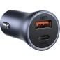 Автомобильное зарядное устройство BASEUS Golden Contactor Pro Dual Quick Charger 40W с кабелем USB-C (TZCCJD-0G) - Фото 5