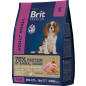 Сухой корм для собак BRIT Premium Adult Small курица 3 кг (5049905) - Фото 3