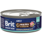 Влажный корм для кошек BRIT Premium by Nature индейка и чиа консервы 100 г (5051243)