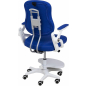 Кресло компьютерное AKSHOME Swan ткань синий (75254) - Фото 12