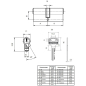 Евроцилиндр APECS SC-90-NI (SC-90-Z-NI) - Фото 3