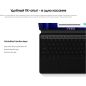 Чехол с клавиатурой Samsung Tab S8/S7 чёрный - Фото 12