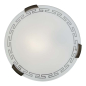 Светильник накладной SONEX Greca Glassi SN 108 белый (161/К)