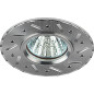 Точечный светильник под лампу GU5.3 ЭРА KL41 SL серебро (Б0003849)