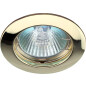 Точечный светильник под лампу GU5.3 ЭРА KL1 GD золото (C0043655)