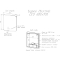 Зеркало для ванной с подсветкой КОНТИНЕНТ Burzhe LED 600х700 ореольная холодная подсветка (ЗЛП531) - Фото 2