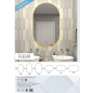 Зеркало для ванной с подсветкой КОНТИНЕНТ Fleur LED 1100х650 ореольная холодная подсветка (ЗЛП456) - Фото 7