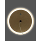 Зеркало для ванной с подсветкой КОНТИНЕНТ Planet White LED D600 ореольная теплая подсветка (ЗЛП1269) - Фото 10