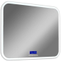 Зеркало для ванной с подсветкой КОНТИНЕНТ Demure LED 900х700 с многофункциональной панелью и подогревом (ЗЛП448) - Фото 2