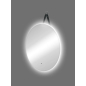 Зеркало для ванной с подсветкой КОНТИНЕНТ Best Black LED D645 ореольная теплая подсветка (ЗЛП1229) - Фото 4