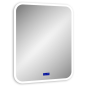 Зеркало для ванной с подсветкой КОНТИНЕНТ Glamour LED 700х900 с многофункциональной панелью и подогревом (ЗЛП451)
