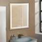 Зеркало для ванной с подсветкой КОНТИНЕНТ Verte LED 500х700 (ЗЛП477) - Фото 3