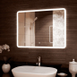 Зеркало для ванной с подсветкой КОНТИНЕНТ Demure LED 800х700 (ЗЛП331) - Фото 3