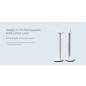 Лампа настольная светодиодная YEELIGHT Z1 Pro Rechargeable Folding Desk Lamp (YLTD14YL) - Фото 7