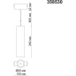 Светильник трековый светодиодный NOVOTECH Shino Kit 15 Вт 4000K черный (358530) - Фото 2