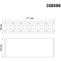 Светильник трековый 6 Вт 4000К NOVOTECH Ratio Over Троффер черный (358096) - Фото 4