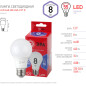 Лампа светодиодная Е27 ЭРА Red Line LED A60 8 Вт 6500 К - Фото 4