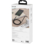 Кабель BASEUS CAKF000101 Cafule Series Metal Data Cable USB to Type-C 66W 1m Black - Фото 8