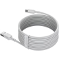 Кабель BASEUS TZCATZJ-02 Simple Wisdom Data Cable Kit USB to Type-C 5A (2шт./упак.) 1.5m White - Фото 3