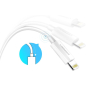 Кабель UGREEN US155-80313 USB-A 2.0 to Lightning Apple MFI certified 2,4A 0.5m White - Фото 11