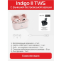 Наушники-гарнитура беспроводные TWS ACCESSTYLE Indigo II Pink - Фото 13