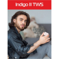 Наушники-гарнитура беспроводные TWS ACCESSTYLE Indigo II Pink - Фото 17