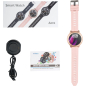 Умные часы GLOBEX Smart Watch Aero V60 Pink - Фото 7