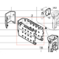 Пластина стопорная MAKITA 55 BFR550 (345839-7)