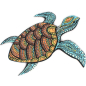 Пазл деревянный DARVISH Черепаха (DV-T-2939-4) - Фото 3