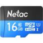Карта памяти NETAC MicroSDHC 16GB P500 Standard (NT02P500STN-016G-S)