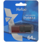 USB-флешка 64 Гб NETAC U182 USB 3.0 Red (NT03U182N-064G-30RE) - Фото 7