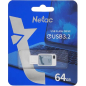 USB-флешка 64 Гб NETAC UA31 USB 3.2 Sky Blue (NT03UA31N-064G-32BL) - Фото 5