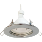 Светильник встраиваемый под лампу GU5.3 TRUENERGY Prime круг хром (21200)