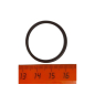 Кольцо уплотнительное ⌀29,6*2,1 для молотка отбойного BULL SH1101 (SH1101-15-A)