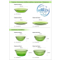 Салатник стеклянный DURALEX Vert Green 205 мм (2027GF06A1111) - Фото 5