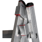 Лестница трехсекционная алюминиевая 796 см НОВАЯ ВЫСОТА NV323 (3230312) - Фото 22