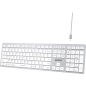 Клавиатура A4TECH Fstyler FBX50C White - Фото 6