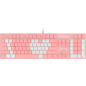 Клавиатура игровая A4TECH Bloody B800 Pink/White - Фото 3