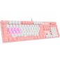 Клавиатура игровая A4TECH Bloody B800 Pink/White - Фото 8